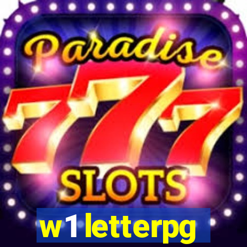 w1 letterpg